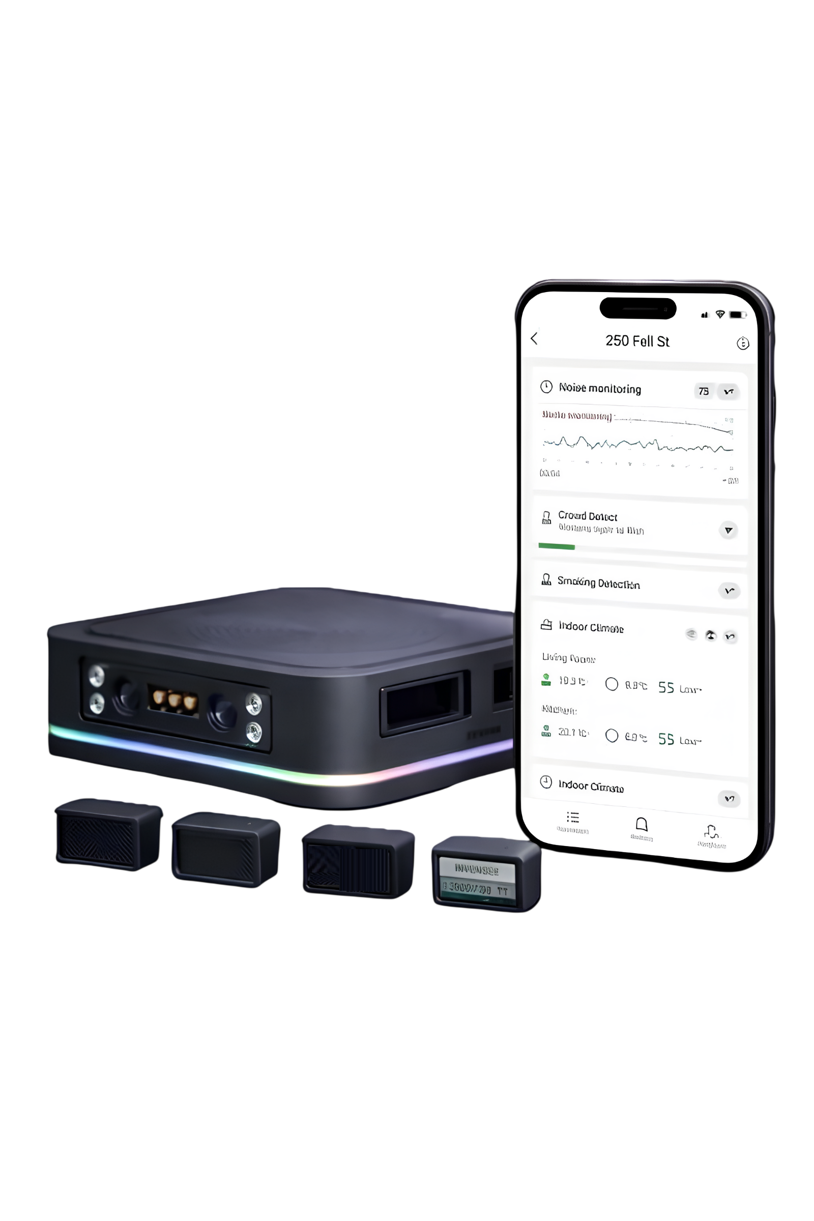 Платформа и датчики Индор
